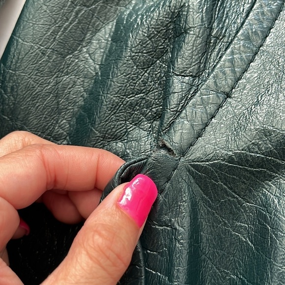 “Richard Chai Leather Jacket size 6” - Picture 6 of 16